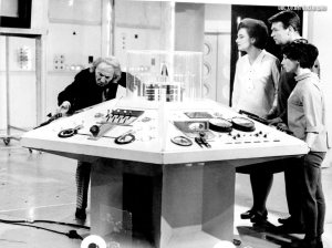 Ian and Barbara are reluctant passengers of the Tardis.