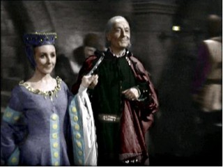 Vicki with the Doctor in The Crusade