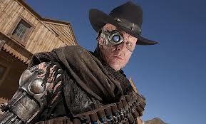 The working title of The Gunfighters was The Gunslingers.  That name was not forgotten and the character, The Gunslinger, appeared in 2012's A Town Called Mercy