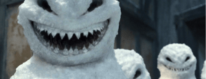 A snowman from 2012's The Snowmen