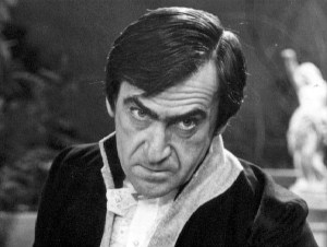 The Enemy of the World is one of the rumoured Missing Episodes finds.  In this serial Patrick Troughton plays the dictator Salamander who is the spitting image of him
