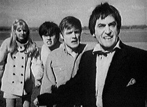 The four members of the Tardis Crew before the scatter at Gatwick Airport