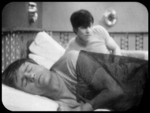 Jamie is a restless sleeper and cannot be indoctrinated.  Ben, however, is a victim of the mind control