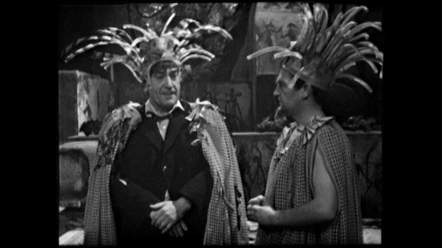 The Doctor wears an unusual form of headwear in The Underwater Menace
