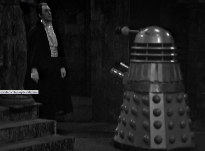 Count Dracula and a Dalek