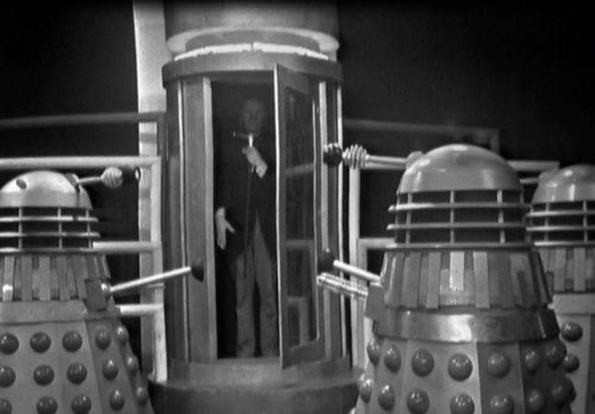 The Daleks announce "paramount success" in the duplication of the Doctor