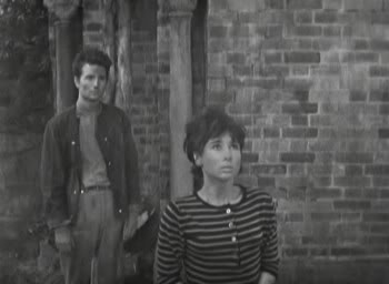 The Doctor speaks to Susan from inside the TARDIS just prior to it dematerializing in The Dalek Invasion of Earth