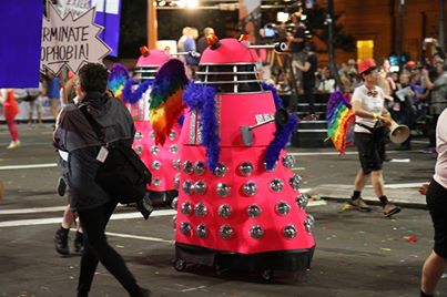 Dalek Mardi Gras 1